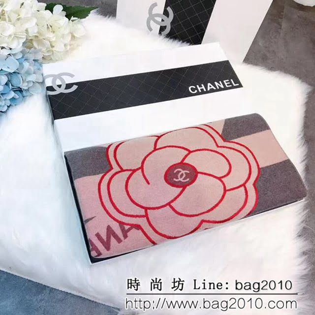 CHANEL香奈兒 2018年新款羊絨長圍巾 LLWJ6434